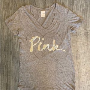 Pink by Victoria’s Secret sequins t-shirt